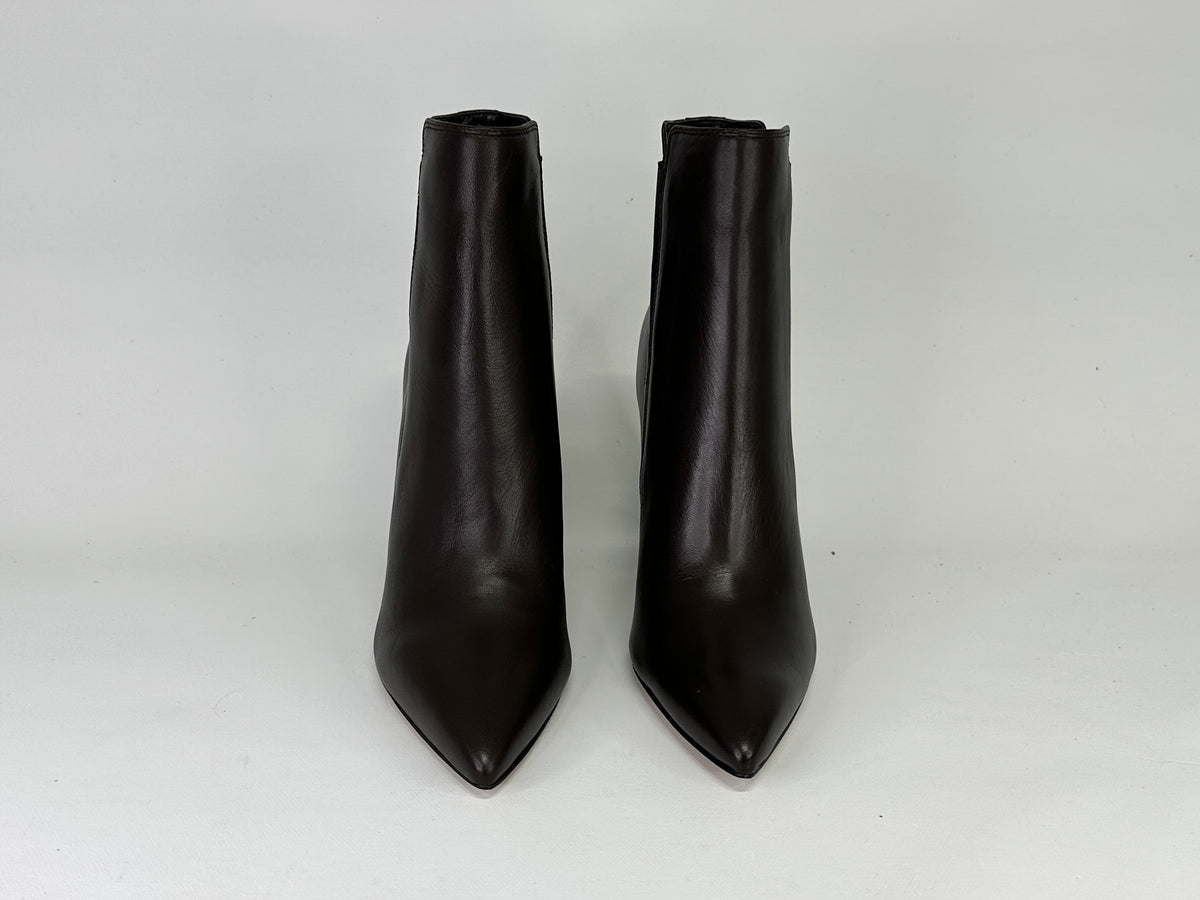 Escarpins GUESS En Pelle Taupe - Talons Pour Femme, Taille 39, Occasion