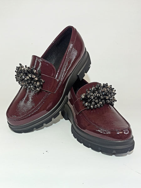 GOLD&GOLD - MOCASSINO - BORDEAUX