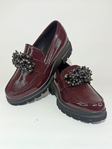 GOLD&GOLD - MOCASSINO - BORDEAUX