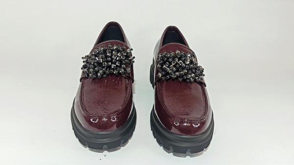 GOLD&GOLD - MOCASSINO - BORDEAUX