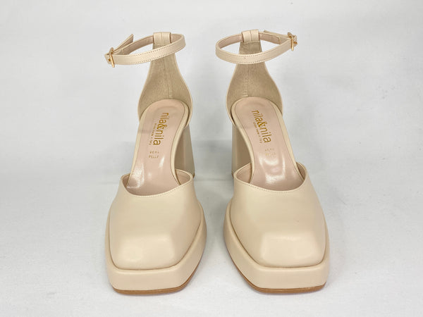 NILA NILA - SCARPA MODELLO VERSACE - BEIGE - SUPERSCARPA